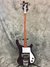 Rickenbacker 4000/4 PW Refin, Eggplant: Full Instrument - Front