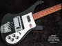 Rickenbacker 4003/4 S, Matte Black: Body - Front