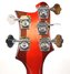 Rickenbacker 4003/5 S, Fireglo: Headstock - Rear