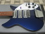 Rickenbacker 325/6 V63, Midnightblue: Body - Front