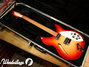 Rickenbacker 330/6 , Fireglo: Full Instrument - Front