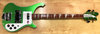 Rickenbacker 4003/4 Limited Edition, Candy Apple Green: Full Instrument - Front