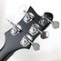 Rickenbacker 4003/5 S, Matte Black: Headstock - Rear