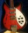 Rickenbacker 1998/6 Mod, Red Burst: Body - Front