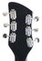 Rickenbacker 360/6 C63, Jetglo: Headstock - Rear