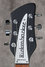 Rickenbacker 330/6 , Matte Black: Headstock