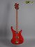 Rickenbacker 4004/4 Cii, Trans Red: Full Instrument - Front