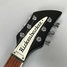 Rickenbacker 620/6 , Jetglo: Headstock