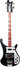 Rickenbacker 4003/4 , Matte Black: Full Instrument - Front