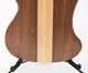 Rickenbacker 4003/4 AC Al Cisneros model, Natural Walnut: Body - Rear