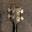 Rickenbacker 4001/4 C64, Matte Black: Headstock - Rear