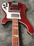 Rickenbacker 4001/4 Mod, Burgundy: Neck - Front