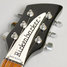 Rickenbacker 620/6 , Jetglo: Headstock