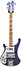 Rickenbacker 4003/4 , Midnightblue: Full Instrument - Front