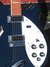 Rickenbacker 360/6 , Midnightblue: Close up - Free2