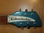 Rickenbacker 360/6 , Turquoise: Headstock