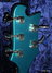 Rickenbacker 4003/8 S, Turquoise: Headstock - Rear