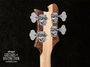 Rickenbacker 4003/4 AC Al Cisneros model, Natural Walnut: Headstock - Rear