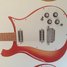 Rickenbacker 450/12 , Fireglo: Body - Front