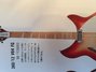 Rickenbacker 360/12 V64, Fireglo: Neck - Front