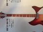 Rickenbacker 360/12 V64, Fireglo: Neck - Front