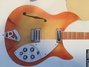 Rickenbacker 360/12 f hole, Fireglo: Body - Front