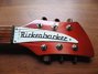 Rickenbacker 620/6 , Ruby: Headstock