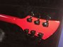 Rickenbacker 330/6 BH BT, Red: Headstock - Rear