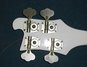 Rickenbacker 4001/4 BT, White: Headstock - Rear