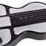 Rickenbacker B/6 LapSteel, Black: Neck - Front