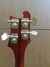 Rickenbacker 4001/4 , Burgundy: Headstock - Rear