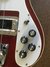 Rickenbacker 4001/4 , Burgundy: Close up - Free2