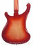 Rickenbacker 4003/4 , Amber Fireglo: Body - Rear