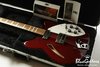 Rickenbacker 360/6 , Burgundy: Close up - Free2