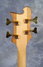 Rickenbacker 4004/4 Ci, Natural Walnut: Headstock - Rear