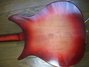 Rickenbacker 1996/6 RoMo, Fireglo: Body - Rear