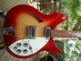 Rickenbacker 330/6 , Fireglo: Close up - Free2