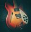 Rickenbacker 330/6 Mod, Fireglo: Body - Front