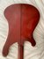 Rickenbacker 4001/4 , Burgundy: Body - Rear