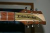 Sep 2017 Rickenbacker 660/6 , Mapleglo: Headstock