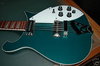 Rickenbacker 620/6 , Turquoise: Body - Front