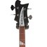 Rickenbacker 4003/4 , Jetglo: Headstock