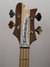 Rickenbacker 4003/4 AC Al Cisneros model, Natural Walnut: Headstock