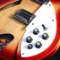 Rickenbacker 330/6 , Fireglo: Close up - Free