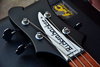 Rickenbacker 4003/4 S, Matte Black: Headstock