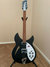 Rickenbacker 330/6 , Matte Black: Full Instrument - Front