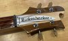 Rickenbacker 4003/4 , Mapleglo: Headstock