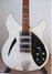 Rickenbacker 370/6 WB BT, White: Body - Front