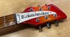 Rickenbacker 620/6 , Fireglo: Headstock