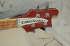 Rickenbacker 4001/4 Mod, Burgundy: Headstock